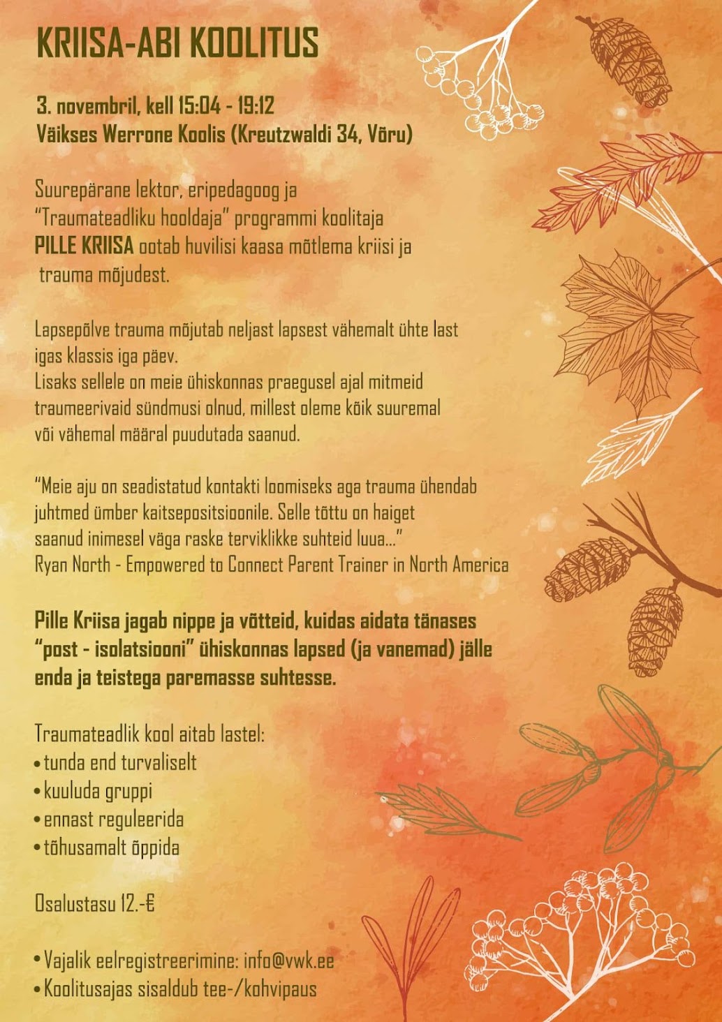 vwk kriisa abi koolitus